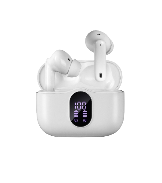 Наушники TWS SVEN E-310B белый, внутриканальные, Bluetooth, сенсорное управление, до 4 ч