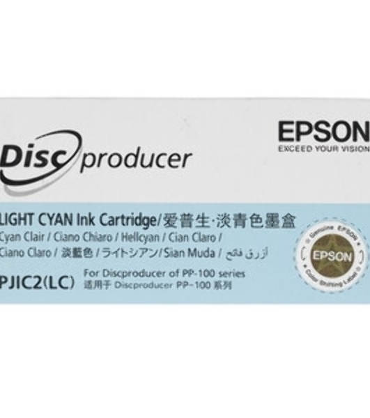 Картридж струйный Epson PJIC7 светло-голубой для Discproducer PP-100 (C13S020448/C13S020689)