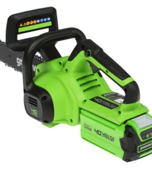 Цепная пила аккумуляторная GreenWorks G40CS30IIK2, 40V, 30 см, с 1* АКБ 2А*ч и ЗУ (2007807UA)