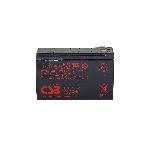 Батарея для ИБП CSB серия GP, GP1272, напряжение 12В, емкость 7.2А·ч (разряд 20 часов), макс. ток разряда (5 сек.) 100А, ток короткого замыкания 304А, макс. ток заряда 2.8A, свинцово-кислотная типа AGM, клеммы F1, ДxШxВ 150.9x64.8x98.6мм., вес 2.4кг., срок службы 5, фото 1