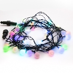 Гирлянда Neon-night Шарики Ø 18 мм, 5 м, темно-зеленый ПВХ, 30 диодов, цвет RGb, фото2