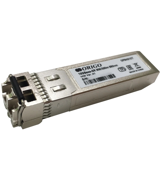 Трансивер ORIGO OFM431XT SFP+ Transceiver, 10Gbase-SR, Duplex LC, 850nm, Multi-mode, 300M