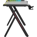 Стол игровой Defender GAMING AROX RGb черный, фото7
