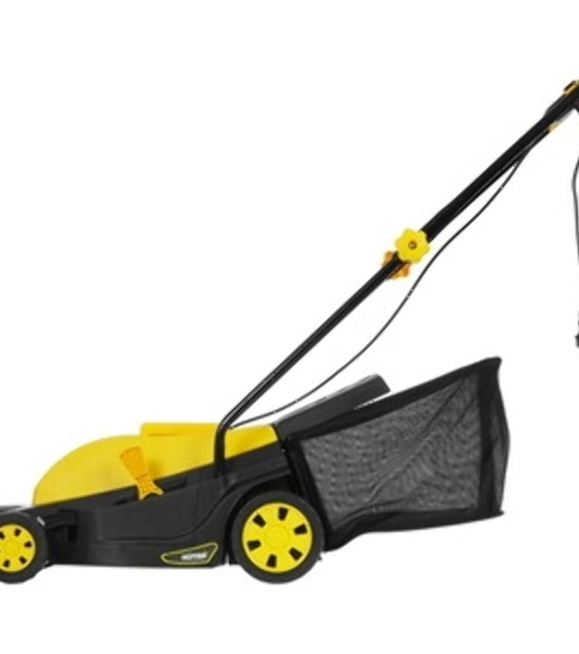Газонокосилка роторная Huter ELM-2000T, от сети, 2000 Вт