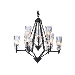 Светильник Ambrella light TR3238/6+3 BK черный E14/9 max 40W D730*720, фото8