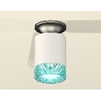 Светильник Ambrella Light XS6301162 SWH/MCH/BL белый песок/матовый хром/голубой MR16 GU5.3 (N6904, C6301, N6153), фото3