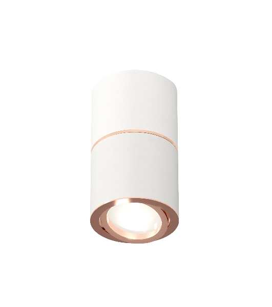 Светильник Ambrella Light XS7401220 SWH/PPG белый песок/золото розовое полированное MR16 GU5.3 (C7401, A2073, C7401, N7005)