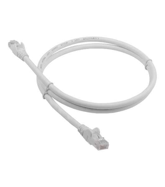 Патч-корд LANMASTER LSZH UTP кат.6, 3.0 м, белый