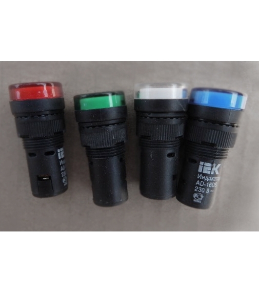 Арматура светосигнальная AD-16DS 230В зел. IEK BLS10-ADDS-230-K06-16