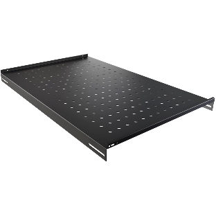 Полка стационарная NTSS NTSS-FS-H-1000-BL 1U нагр.:100кг. 19' 750мм черный (упак.:1шт)
