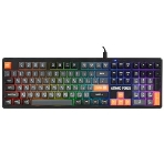 Клавиатура проводная игровая Defender Atomic Force GK-005 RU,чер/сер,108кн+FN,радуж,1.5м, фото5