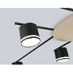 Потолочный светильник Ambrella light FL51760/8 BK/GD черный/золото GX53/8 max 12W 870*870*95, фото3