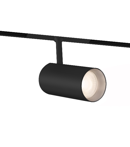 Трековый акцентный светильник Ambrella light GL4435 BK черный IP20 20W 3CCT 3000-6000K SMART 48V 24° D65*140
