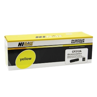 Картридж HP CLJ Pro 200 M251/MFPM276 (Hi-Black) №131A, CF212A, Y, 1,8К     