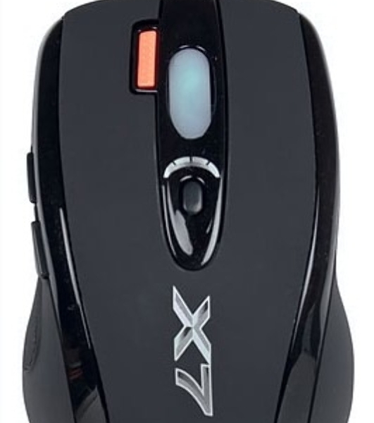 Мышь проводная A4Tech X-718BK черный, 3000 dpi, USB, кнопки - 7