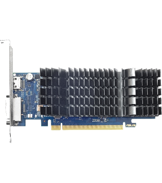 Видеокарта ASUS NVIDIA GT1030-SL-2G-BRK GT 1030 2048Mb 64 GDDR5 1228/6008 DVIx1 HDMIx1 HDCP Ret low profile