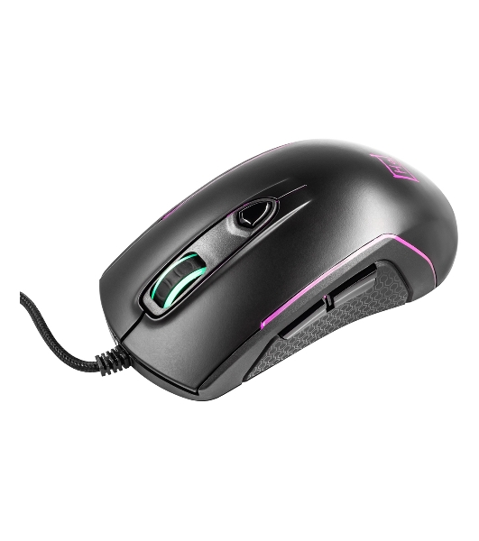 Мышь проводная Harper Gaming Kickback GM-P05 черный, 10000 dpi, USB, кнопки - 8