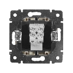 Розетка телефонная Valena RJ11 4 контакта 1 коннектор (слоновая кость) Legrand 774338, фото4