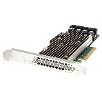 Контроллер MegaRAID 9460-16I SGL (05-50011-00), PCIe 3.1 x8 LP, SAS/SATA/NVMe, RAID 0,1,5,6,10,50,60, 16port(4 * int SFF8643), 4Gb Cache, 3516ROC, фото6