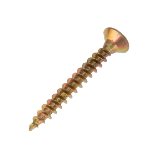 Саморез универсальный Kranz 3.5х30, желтый цинк, упаковка поставщика (16 000 шт.)