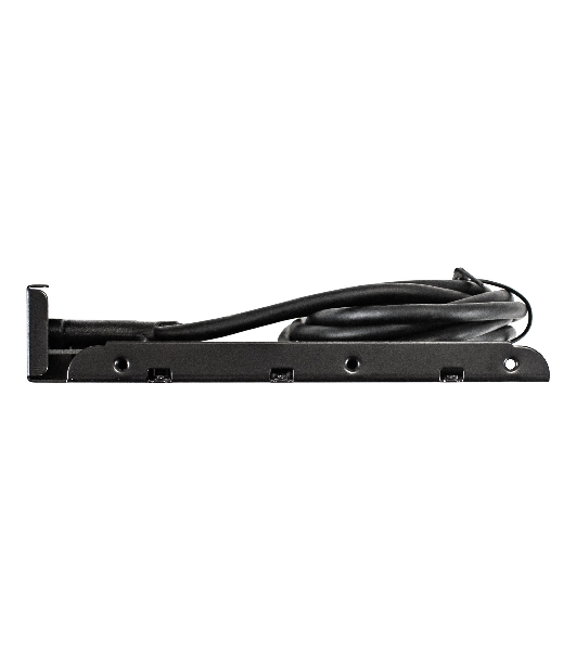 Планка USB на переднюю панель ExeGate U3H-616, 3,5', 2хUSB3.0+1хTypeC, черная, металл, подсоединение к мат. плате