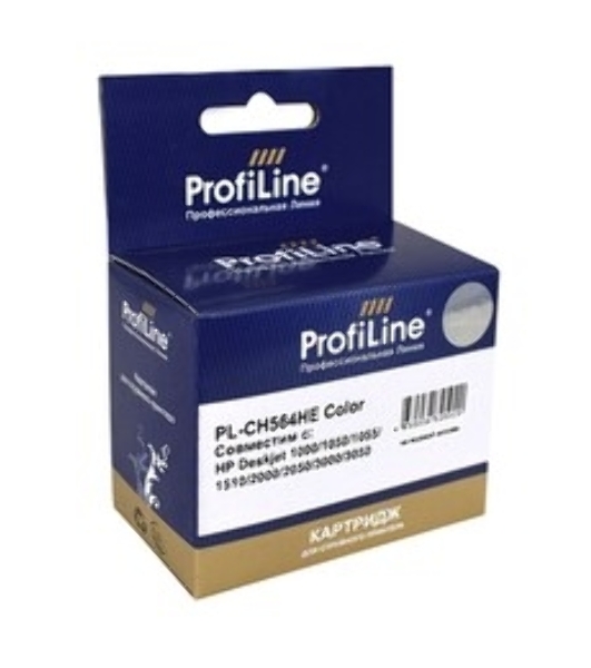 Картридж струйный ProfiLine PL-CH564HE №122XL для принтеров HP Deskjet 1000/1050/1055/1510/2000/2050/3000/3050 Color водные