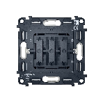 Механизм 3-клавишного выключателя 10A-250V QUANT VM133, фото 1