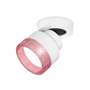 Светильник Ambrella Light XM8101042 SWH/PI белый песок/розовый GX53 (A2228, A2105, C8101, N8486)