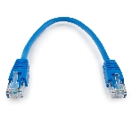 Патч-корд UTP Cablexpert cat.6, 0.25м, литой, многожильный, синий, фото3