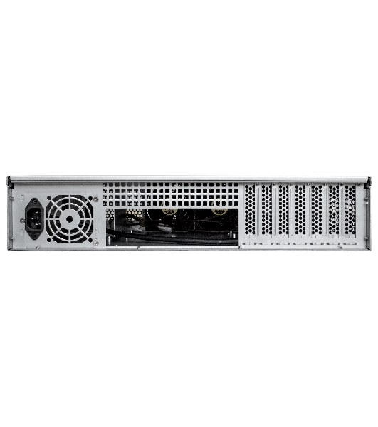 Серверный корпус ExeGate EX293344RUS Pro 2U550-08 (RM 19', высота 2U, глубина 550, БП 1200ADS, 2*USB)