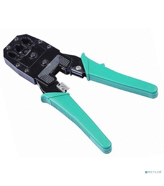 Инструмент HT- 2007 Exegate для обжима RJ-45, RJ-11/12, с инструментом. для зачистки в комплекте