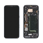 Дисплей для Samsung Galaxy S8 SM-G950F в сборе с тачскрином и рамкой OLED черный, фото2