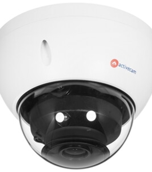Купольная вандалозащищенная IP-камера 8Мп AC-D3183WDZIR5 - объектив 2.7-12мм с мотор-зумом и автофокусом, механический ИК-фильтр, двусторонний аудиоканал, ИК-подсветка, питание PoE/12В. Real WDR (120dB). Слот microSD (архив до 128Гб).