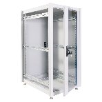 Шкаф коммутационный ЦМО (ШТК-Э-24.6.8-13АА) 24U 600x800 мм пер. дв. стекл металл 2 бок. пан. 540 кг серый, фото3