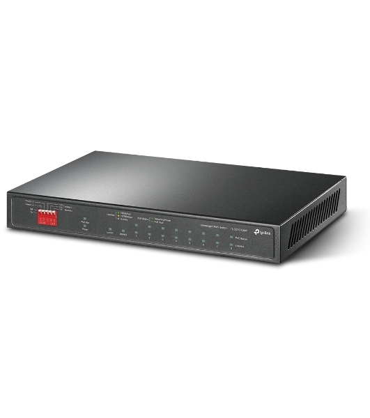 Коммутатор настольный TP-Link TL-SG1210MP 10-портовый гигабитный на 8 портов PoE+