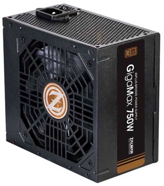 Блок питания Zalman ZM750-GVII, 750Вт, 80 PLUS Bronze, 120мм, черный