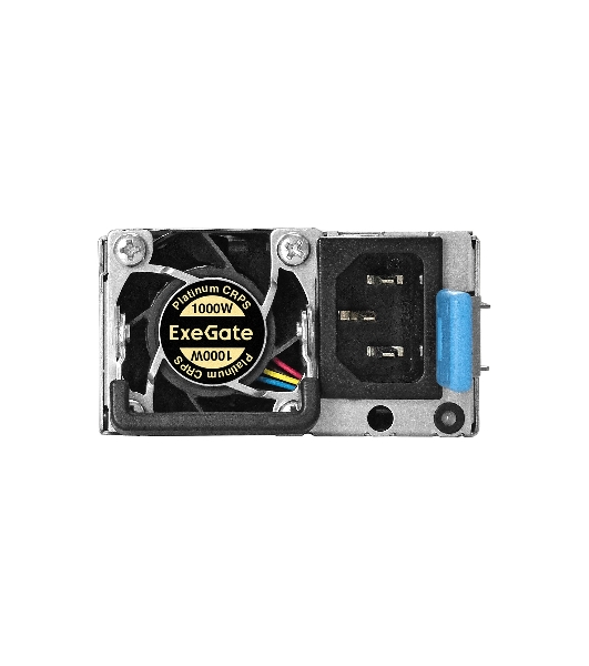 Блок питания серверный (модуль к RTS1000 Redundant) 1000W ExeGate Industrial-RT1000 (APFC, КПД 94%(80 PLUS Platinum), 4 см fan)