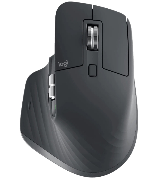Мышь беспроводная Logitech MX Master 3s светло-серый, 8000 dpi, радиоканал, Bluetooth, USB, кнопки - 7
