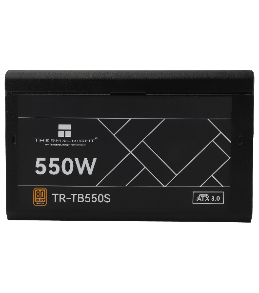 Блок питания Thermalright TR-TB550S, 550W 80+ Bronze (ATX, 3, Non-modular, 1x24(20+4)pin 550мм, 1xCPU*2 8(4+4)pin 600+150мм, 1xPCIe 8(6+2)pin 450мм, 1xSATA*3+MOLEX4pin*1 400+150+150+150мм, 1xSATA*2+MOLEX4pin*2 400+150+150+150мм, Active, 120x120мм, 150x140x86mm, APFC, )