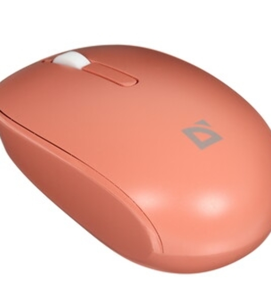Мышь беспроводная Defender Smart MM-396 красный, 1600 dpi, радиоканал, Bluetooth, USB, кнопки - 3