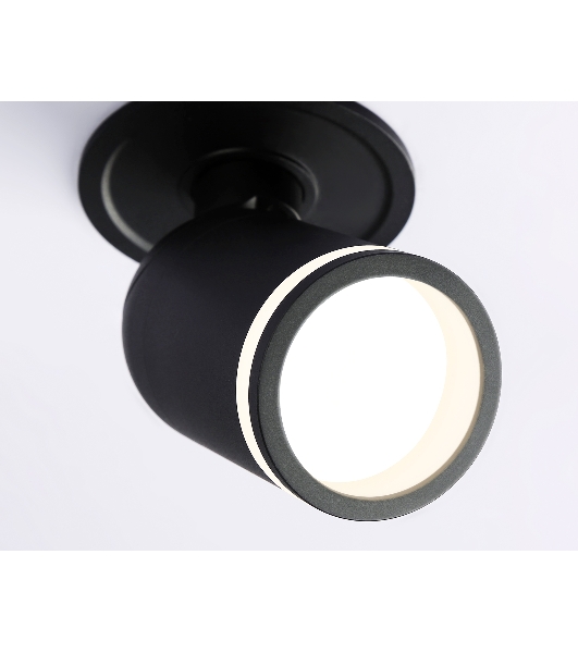 Светильник Ambrella light TA1273 SBK/FR черный песок/белый матовый MR16 GU5.3 D55*136