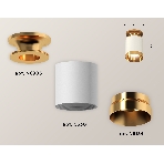 Светильник Ambrella Light XS6301180 SWH/PYG белый песок/золото желтое полированное MR16 GU5.3 (N6905, C6301, N6134), фото 1