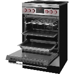 Плита электрическая Hansa FCCX58225 серебристый, конфорок 4 шт, духовка 65 л, 50 см x 85 см x 60 см, фото8