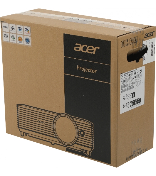 Проектор Acer X1228i, DLP 3D, XGA, 4500Lm, 20000/1, HDMI, Wifi, 2.7kg, Euro Power EMEA