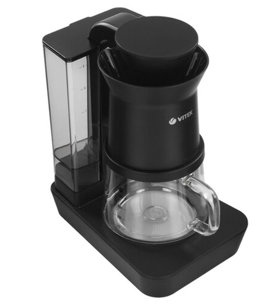Кофеварка капельная Vitek Metropolis VT-8381 MC черный, исп. кофе - молотый, 0.54 л, 680 Вт.