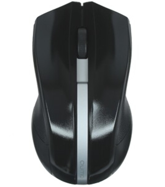 Мышь беспроводная Qumo Office M15 Style черный, 1000 dpi, радиоканал, USB, кнопки - 3