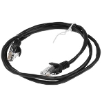 Патч-корд медный UTP Cablexpert PP10-1M/BK cat.5e, 1м, литой, многожильный, черный, фото3