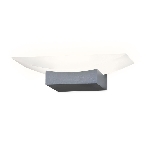 Настенный светодиодный светильник с акрилом Ambrella light FW199 SGR серый песок LED 4200K 5W 200*75*90, фото4