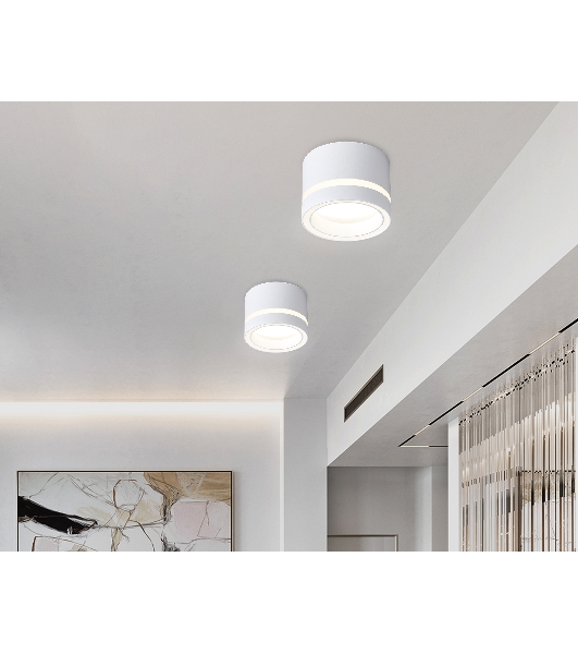 Светильник Ambrella light TN5245 WH белый GX53 max 12W D85*62