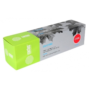 Картридж лазерный Cactus CS-C729C голубой (1000 стр.) для принтеров Canon i-SENSYS LBP7010C/LBP7018C